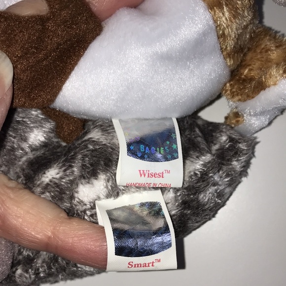 Set of 4 Ty graduation owl beanie babies - Picture 8 of 9